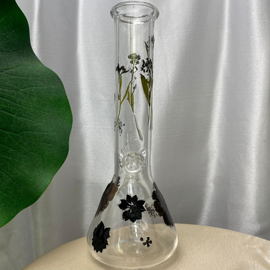 Black Flora Bong