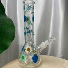 Load image into Gallery viewer, Blue Flora Bong
