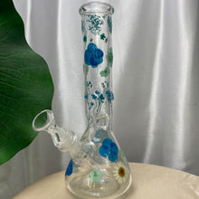 Load image into Gallery viewer, Blue Flora Bong
