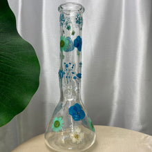 Load image into Gallery viewer, Blue Flora Bong
