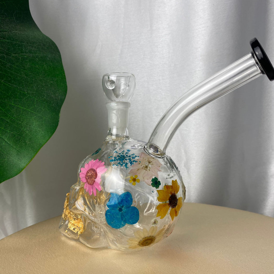 Multi II Flora Skull Bong