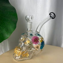 Load image into Gallery viewer, Multi II Flora Skull Bong
