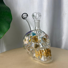 Load image into Gallery viewer, Multi II Flora Skull Bong
